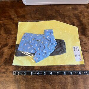 Handmade 14" multi joined doll golf outfit pants and shirt